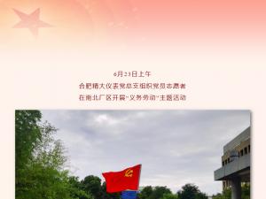 忠誠(chéng)向黨，行動(dòng)踐行——精大黨總支部組織開(kāi)展“義務(wù)